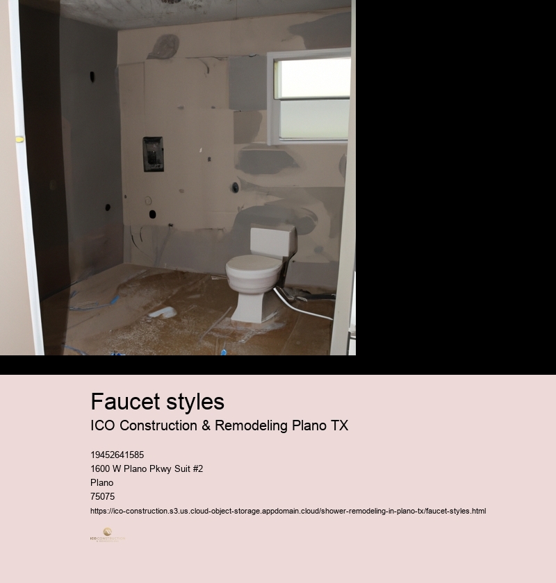 Faucet styles