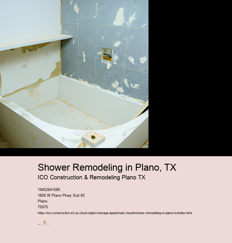 Shower Remodeling in Plano, TX